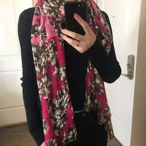 Floral scarf